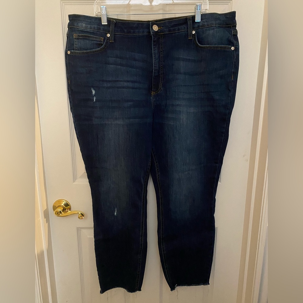 LC Lauren Conrad Skinny Ankle jeans, size 20W